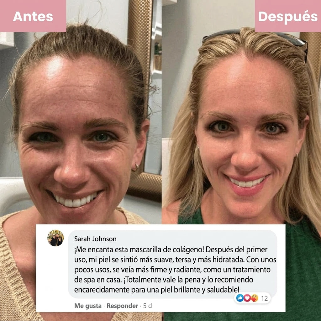 Collagen Fit™ — Mascarilla de Colágeno Coreana Rejuvenecedora