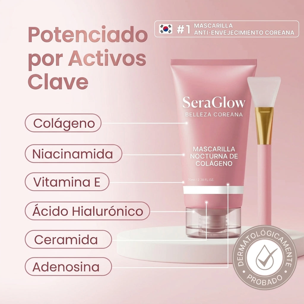 Collagen Fit™ — Mascarilla de Colágeno Coreana Rejuvenecedora